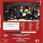 Band Aid - Do They Know It's Christmas? Rear