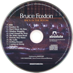 Back In The Room CD