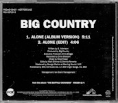 Alone (US Promo) Rear