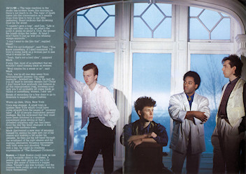 The Seer Tour Programme Pages 16 & 17