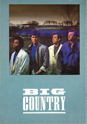 The Seer Tour Programme Rear Cover