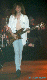 Bruce wandering around the stage